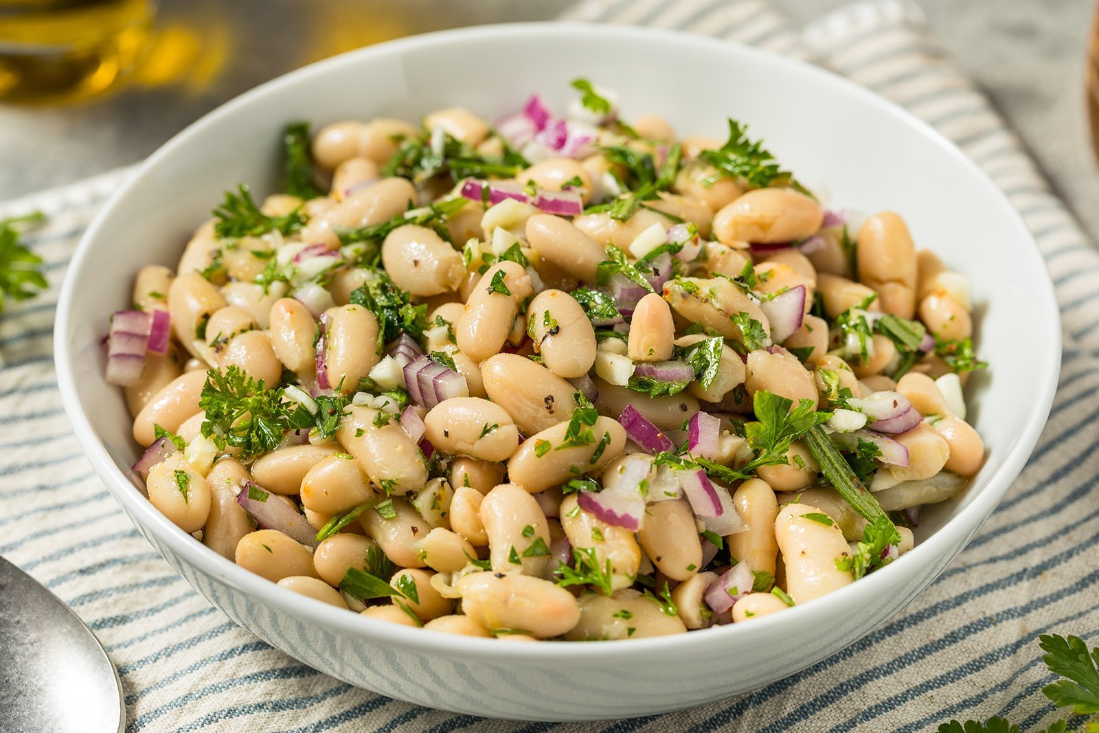 Cool Cucumber White Bean Salad
