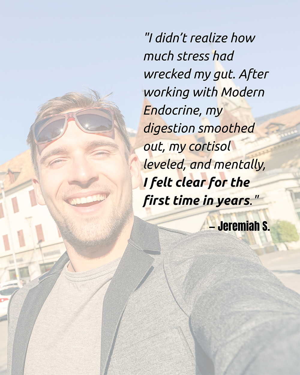 Jeremiah's testimonial