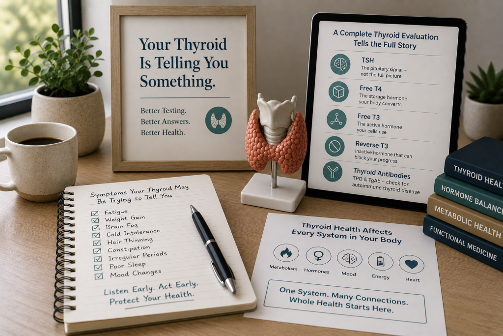 What Your Thyroid Is Actually Telling You. And Why the Standard Test Misses It